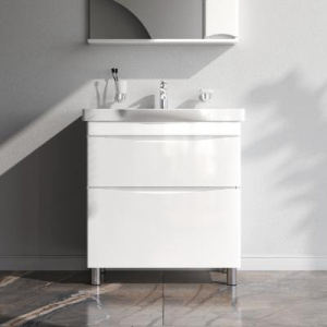 Тумба с раковиной подвесная, 65 см